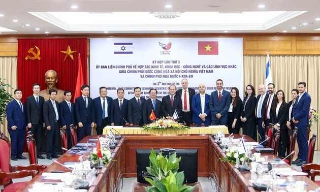 Sitzung der Regierungskommission zwischen Vietnam und Israel für Wirtschaft, Wissenschaft und Technologie