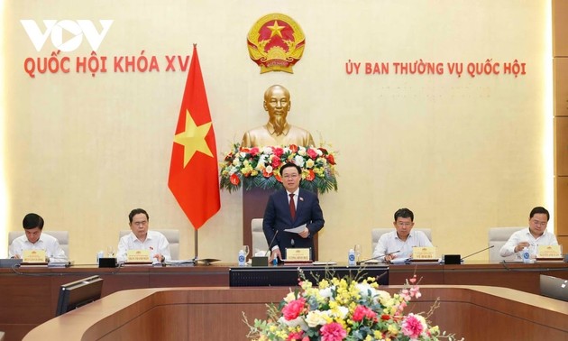 Parlamentspräsident Vuong Dinh Hue fordert gute Vorbereitung für Weltkonferenz der jungen Abgeordneten