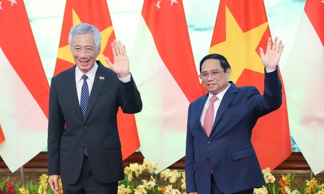 Singapurs Premierminister beendet Vietnambesuch