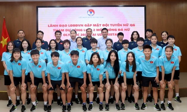 Trainer Mai Duc Chung gibt Liste der Fußballerinnen zur Qualifikation der Olympischen Spiele bekannt