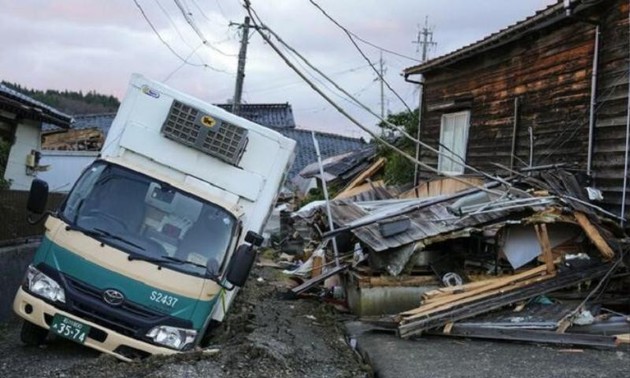 Erdbeben in Japan fordert 92 Todesopfer und 242 Vermisste