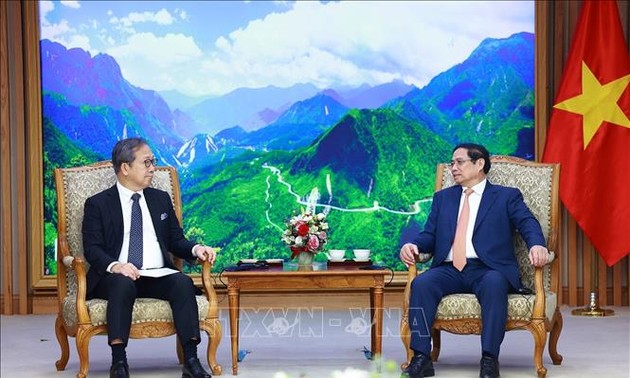 Premierminister Pham Minh Chinh empfängt scheidenden japanischen Botschafter