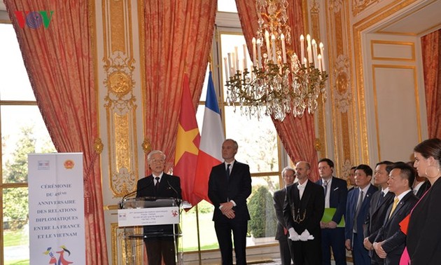 베트남 – 프랑스 외교관계 45주년 기념