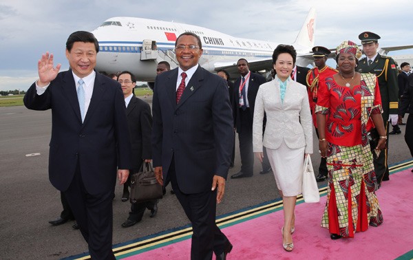 Chinese President visits Tanzania 