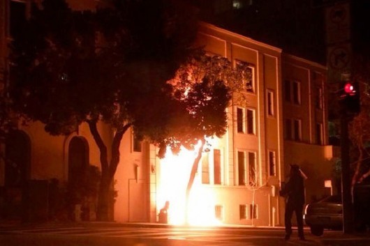 Chinese man admits setting fire to Chinese Consulate 