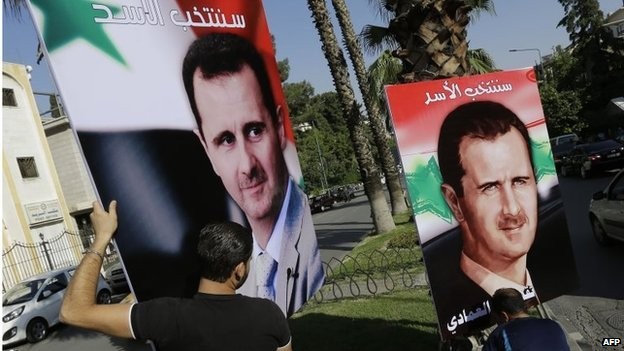  Bashar al-Assad re-elected Syrian President 