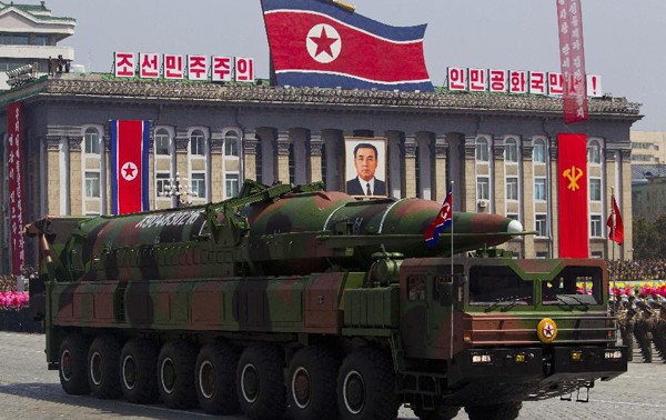 DPRK fires three short-range missiles into eastern Sea