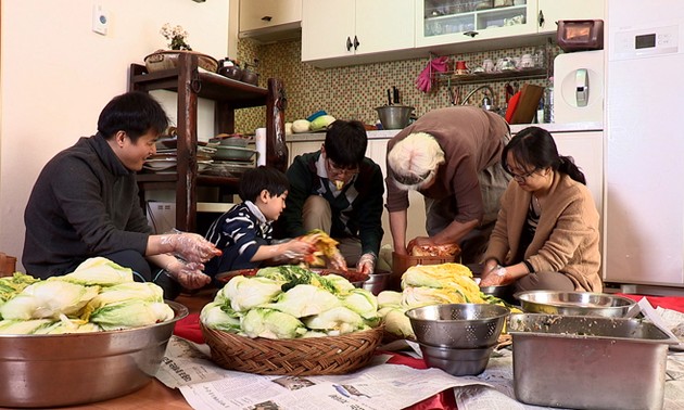Kimjang culture of making and sharing Kimchi 