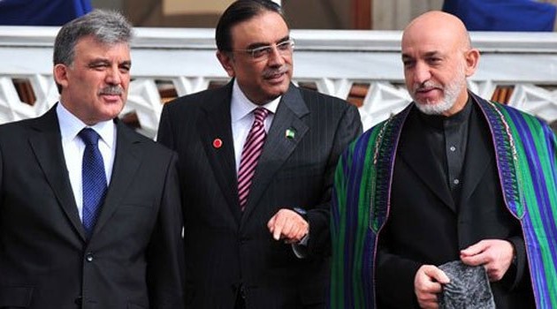 Establecen línea de comunicación directa presidentes afgano, pakistán y turco