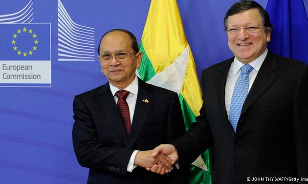 Unión Europea intensifica relaciones de asociación con Myanmar
