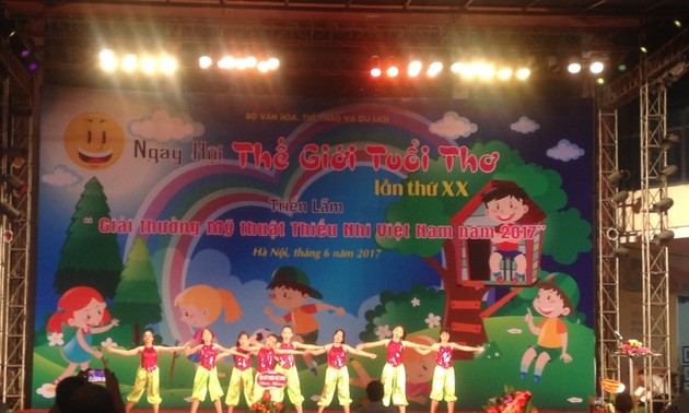 Inauguran el Festival “Mundo Infantil” en ocasión del Día Internacional de la Infancia en Vietnam