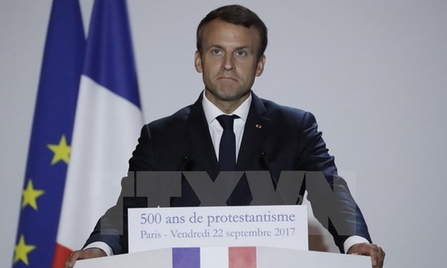 Macron presenta su propuesta para Europa