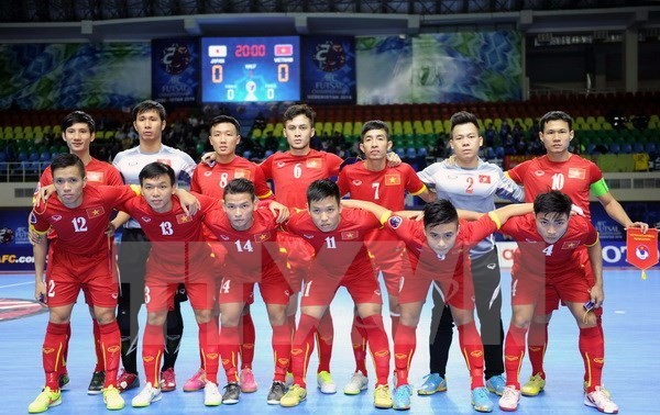 Vietnam consigue participar en el Campeonato Asiático de Futsal 2018