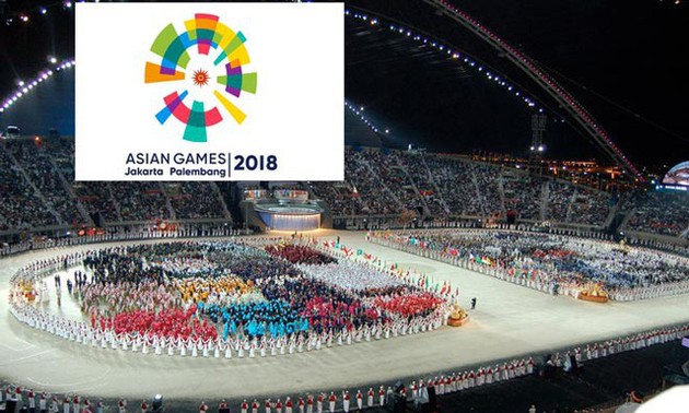 Todo preparado para la inauguración de los Juegos Asiáticos 2018 en Indonesia