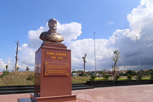Dedicarán un parque en Quang Tri a Fidel Castro