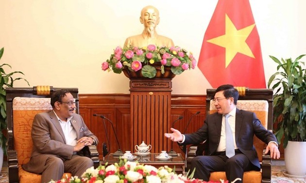 Vietnam y Bangladesh comprometidos a fortalecer los nexos bilaterales