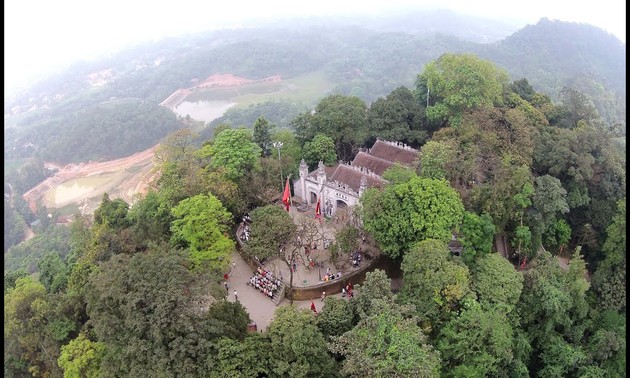 Zona de Reliquias de los reyes Hung, donde los vietnamitas regresan a su origen