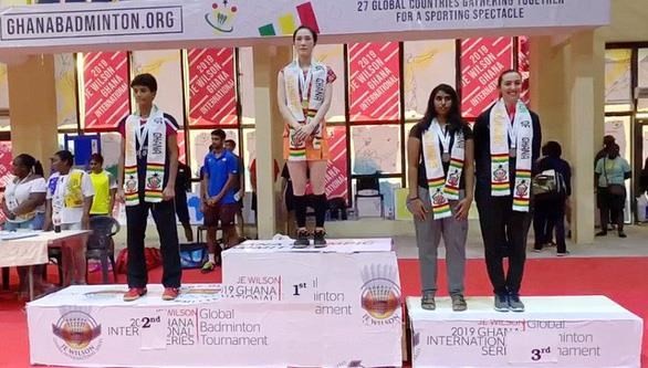 Deportista vietnamita triunfa en Torneo Internacional de Bádminton en Ghana
