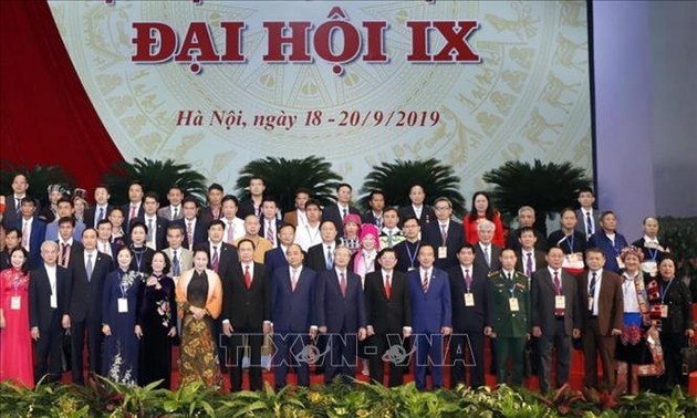 Inauguran IX Congreso Nacional del Frente de la Patria de Vietnam