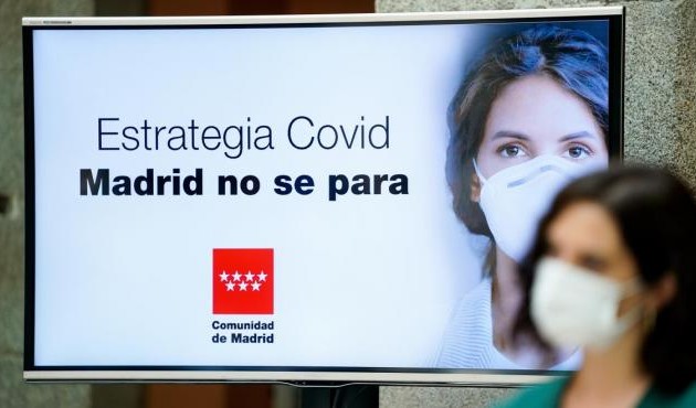 Madrid impone el uso obligatorio de mascarillas