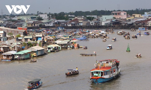 Promueven la preservación del mercado flotante de Cai Rang