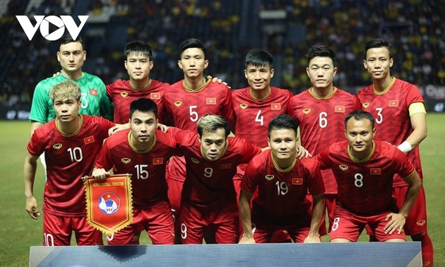 Selección de fútbol vietnamita masculino sube un puesto en el ranking de la FIFA