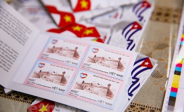 Emiten colección conjunta de estampillas postales Vietnam-Cuba