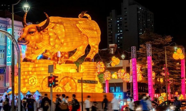 Comunidad asiática celebra Año Nuevo Lunar del Búfalo en medio de covid-19