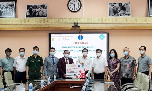 Empresa vietnamita dona 10 mil kits de prueba de covid-19