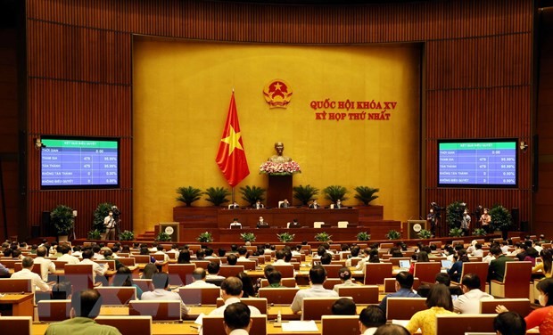 Parlamento de Vietnam aprueba Resolución sobre cantidad de miembros del Gobierno para el nuevo mandato