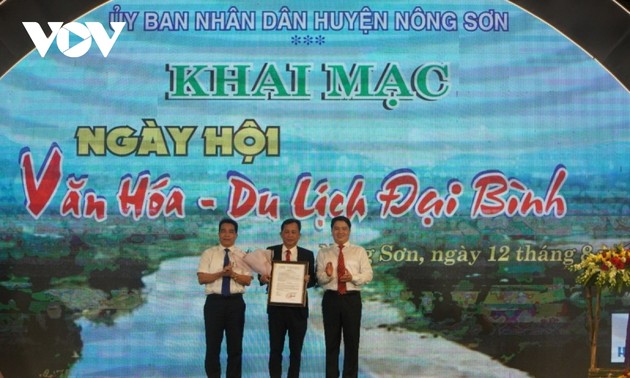 Inauguran el Festival de Cultura y Turismo de Dai Binh 2022