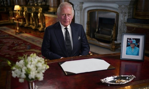 Carlos III pronuncia su primer discurso como rey del Reino Unido