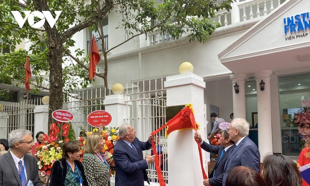 Inauguran nueva sede del Instituto Francés en Vietnam