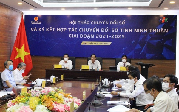 Ninh Thuan se esfuerza en la transformación digital  