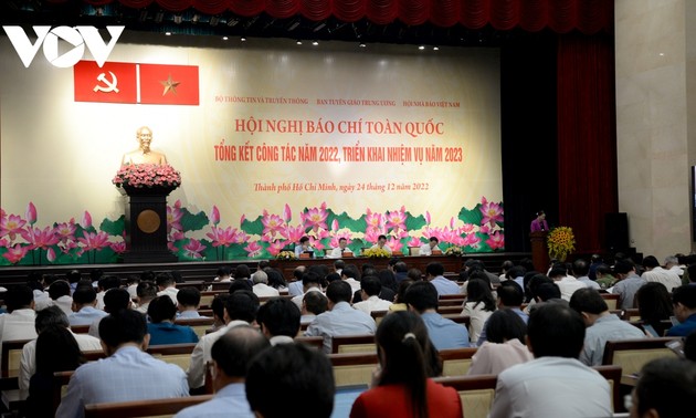 Celebran conferencia nacional de la prensa en Ciudad Ho Chi Minh