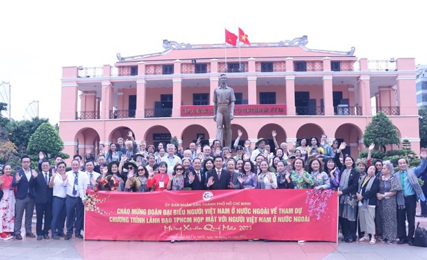Ciudad Ho Chi Minh celebra encuentro con compatriotas en el extranjero