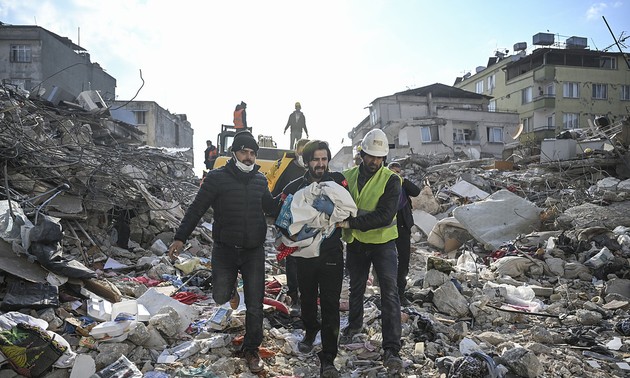 Sin información sobre posibles víctimas vietnamitas en terremotos en Turquía