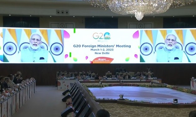 Inauguran en India la Reunión de Ministros de Relaciones Exteriores del G20