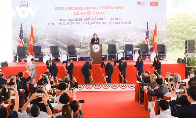 Comienza la construcción del complejo de la Embajada de Estados Unidos en Hanói