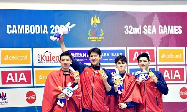 Vietnam conquista otros nueve oros en los SEA Games 32