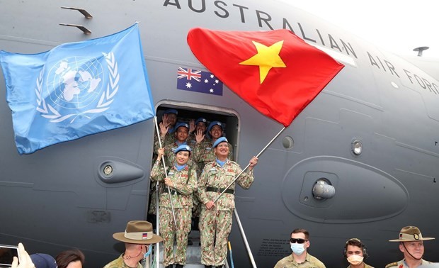 Destacan papel de las oficiales vietnamitas de Seguridad Pública en misiones de paz