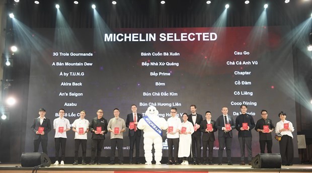 Guía Michelin honra por primera vez a 103 restaurantes vietnamitas