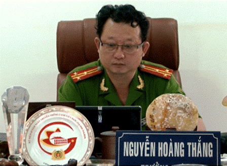 Nguyen Hoang Thang, un hombre dedicado a mantener la tranquilidad ciudadana