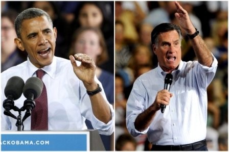 Barack Obama y Mitt Romney en final recta de campaña electoral