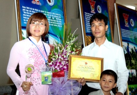 Trần Thị Thuấn Hoa hace fortuna en su tierra natal