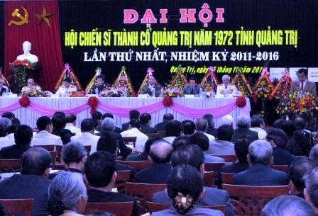 Asociación de soldados de Antigua Muralla de Quang Tri potencia tradición nacional