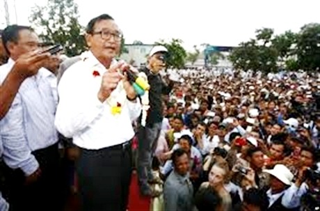 Oposición camboyana organiza segunda manifestación