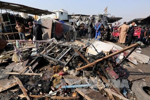 Suicide bombings in Iraq killed 5