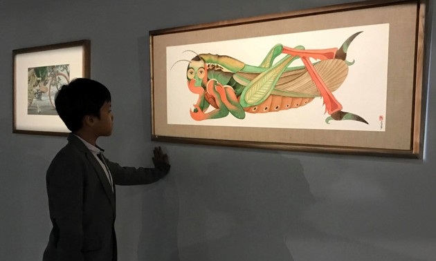 Exhibition “Diary of a Cricket – Touch the Worlds” opens in Hanoi