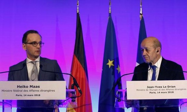 France, UK, Germany vow to maintain Iran nuclear deal 